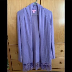 Lilly Pulitzer Tatum Cardigan in Lilac Verbena